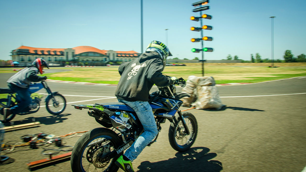 SPD ScooterWeekend 2016 szabad pályamotorozás