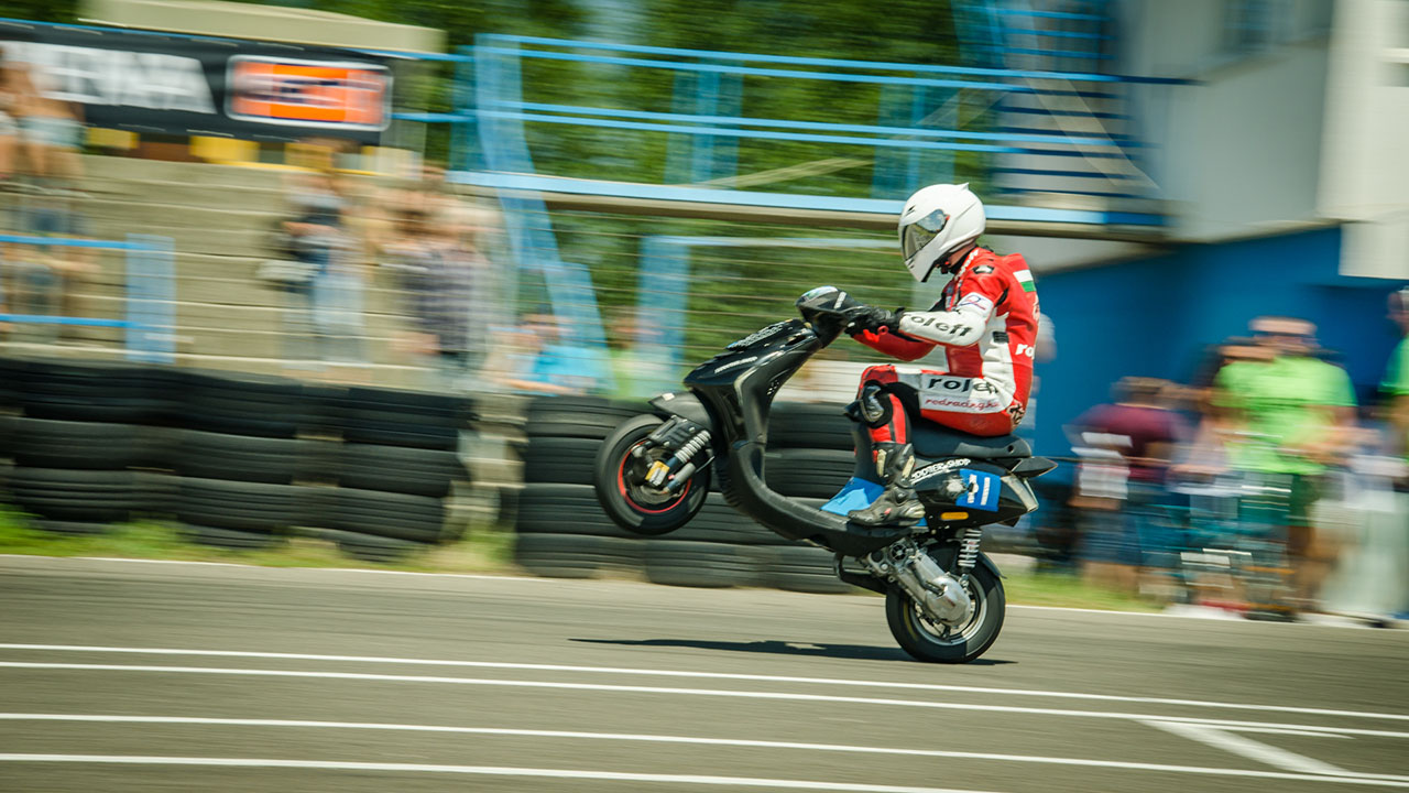 SPD ScooterWeekend 2016 szabad pályamotorozás